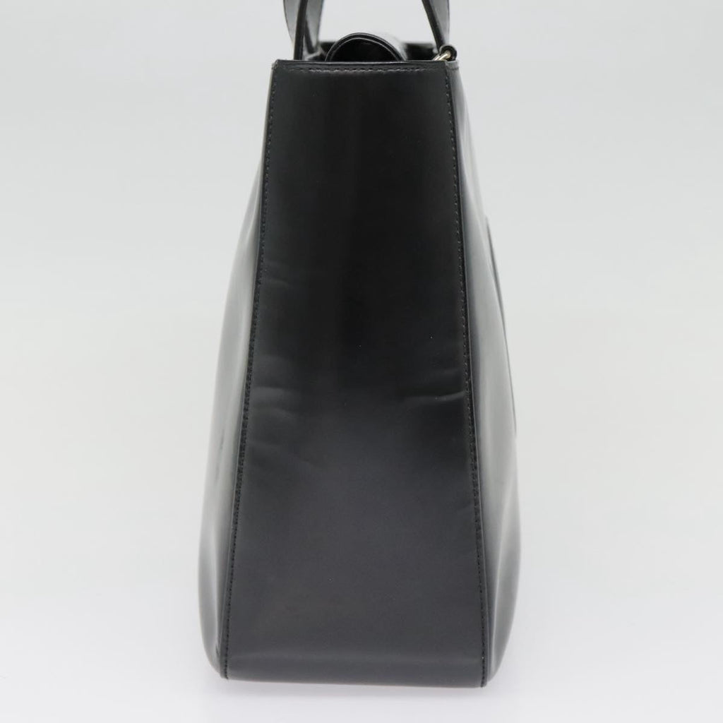 GUCCI Hand Bag Patent leather Black Silver 000 1013 0504 yk14877