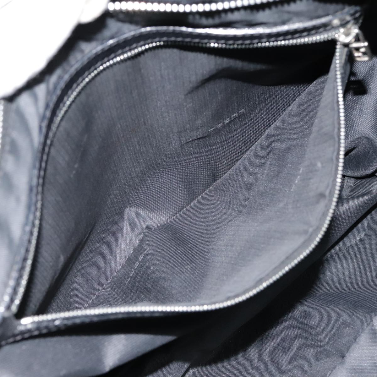 FENDI Zucca Canvas Tote Bag Silver Black yk15009