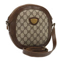 GUCCI GG Supreme Shoulder Bag PVC Leather Beige Gold 001 256 1021 yk15017