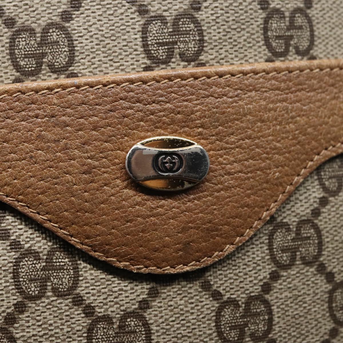 GUCCI GG Supreme Web Sherry Line Tote Bag PVC Beige Red 39 02 003 yk15019