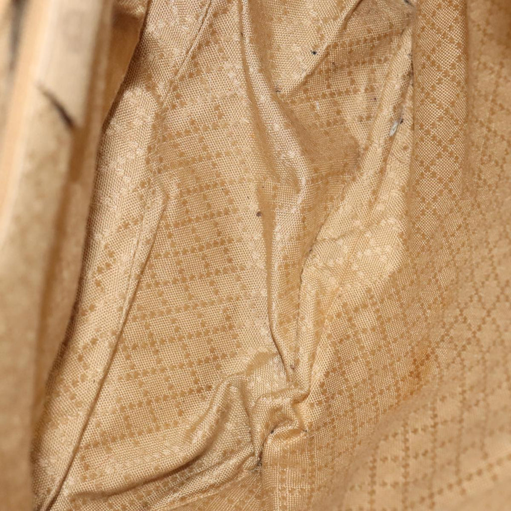 GUCCI Bamboo Backpack Suede Outlet Beige Gold 003 1998 0016 yk15048
