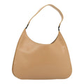 GUCCI Shoulder Bag Leather Beige Silver 001 3767 yk15054