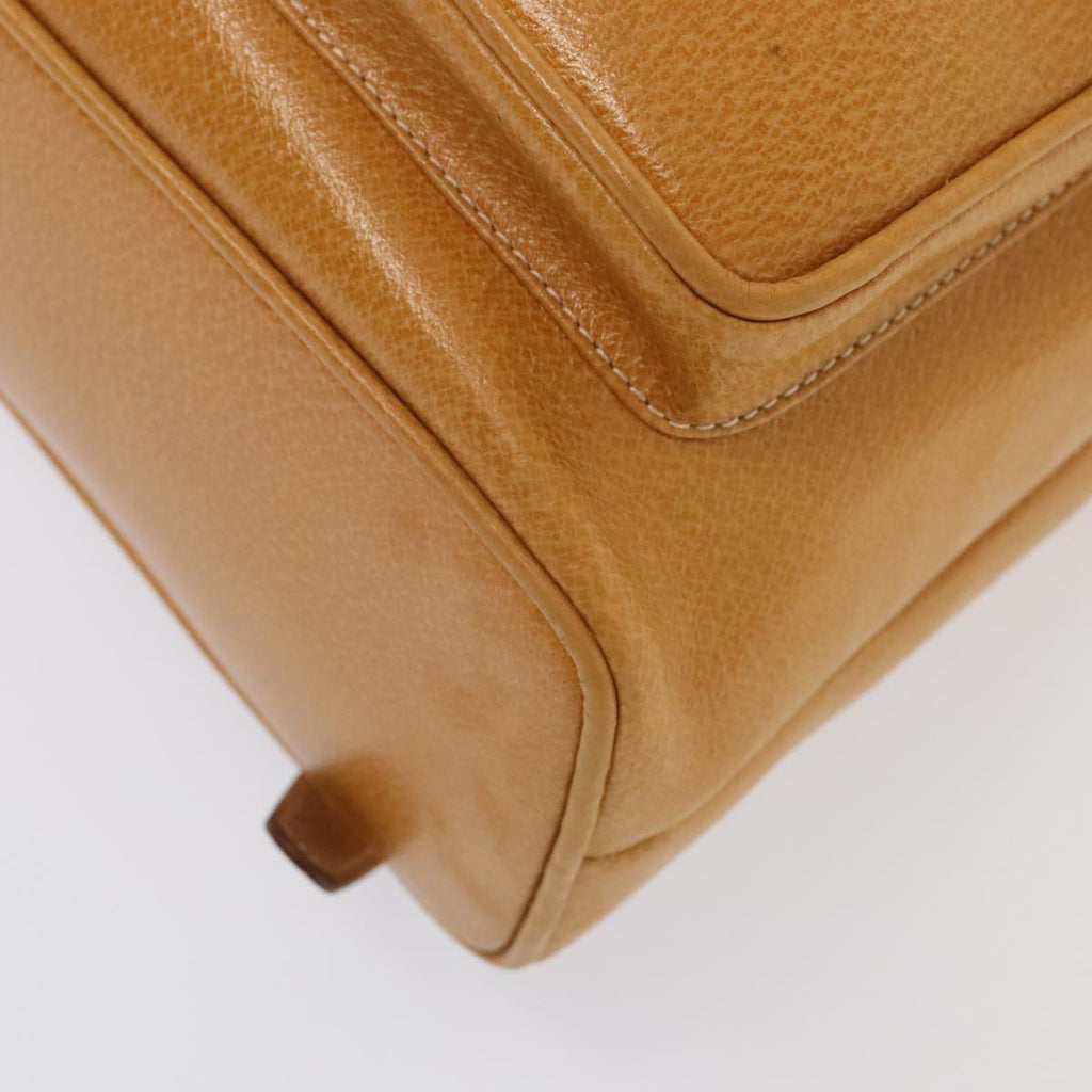 GUCCI Bamboo Backpack Leather Yellow 003 2058 0016 yk15057
