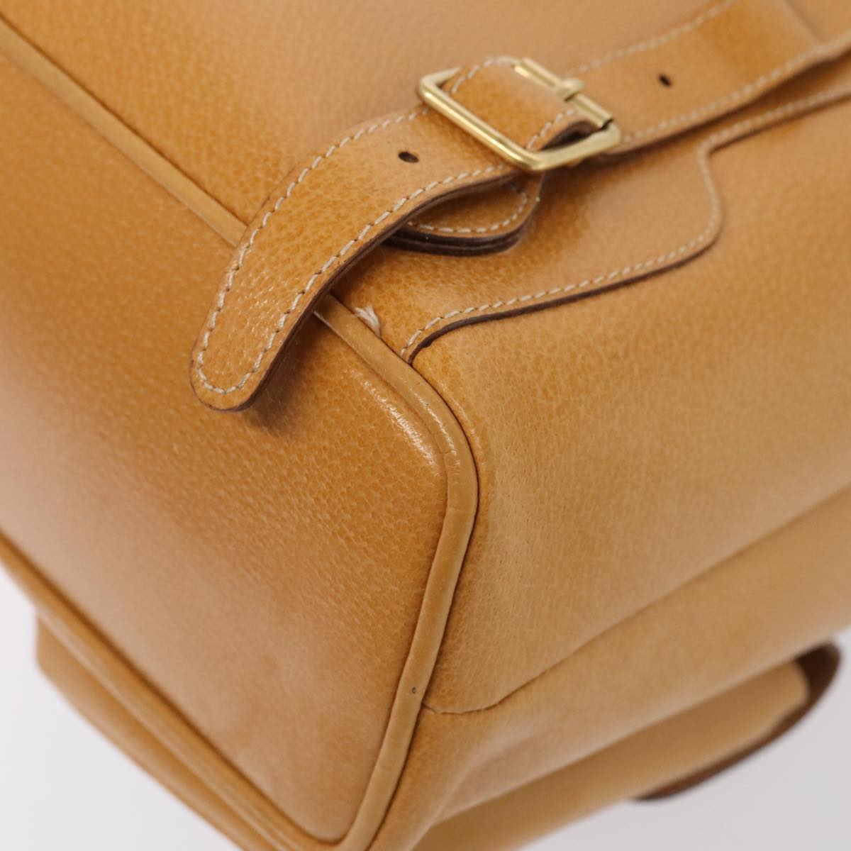 GUCCI Bamboo Backpack Leather Yellow 003 2058 0016 yk15057