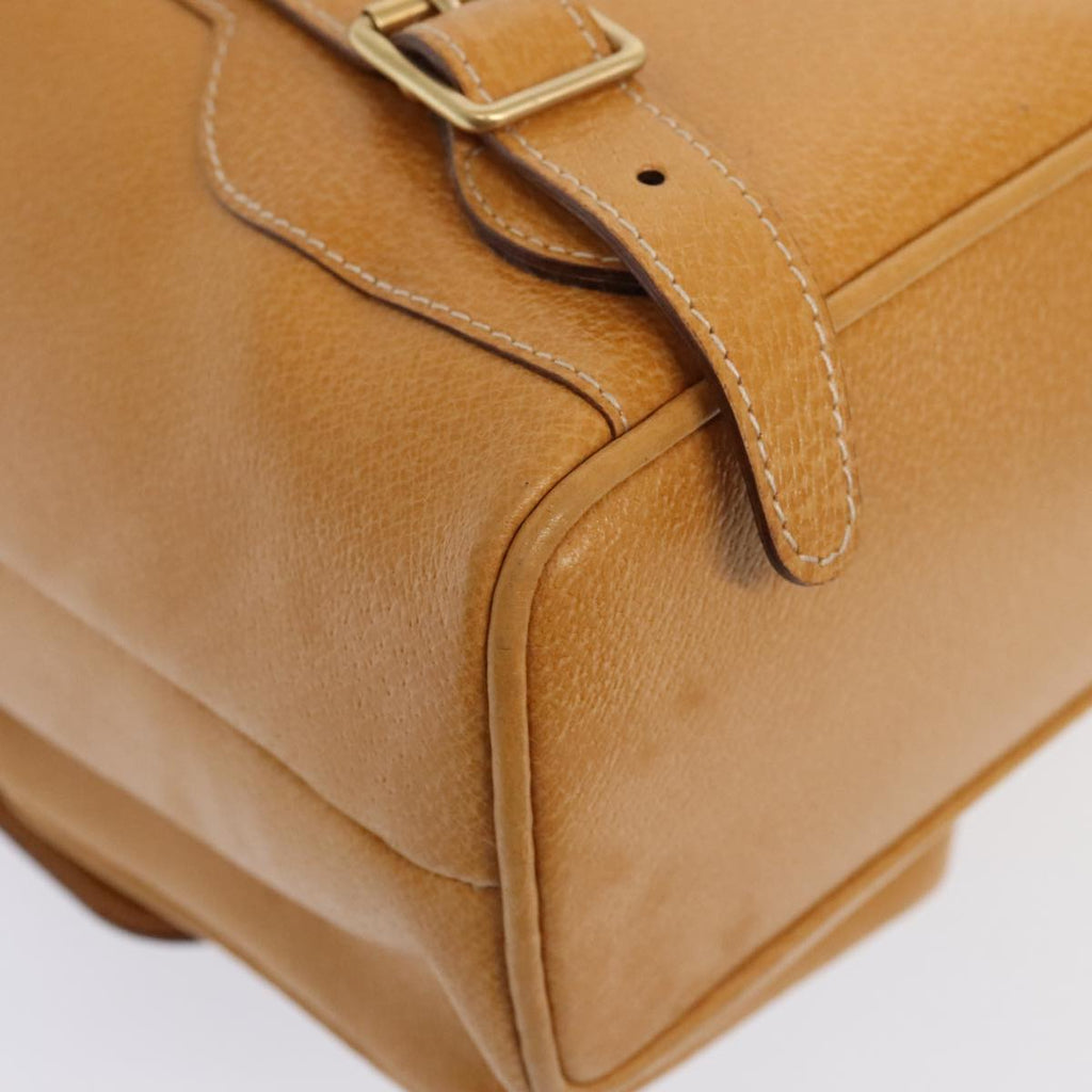 GUCCI Bamboo Backpack Leather Yellow 003 2058 0016 yk15057