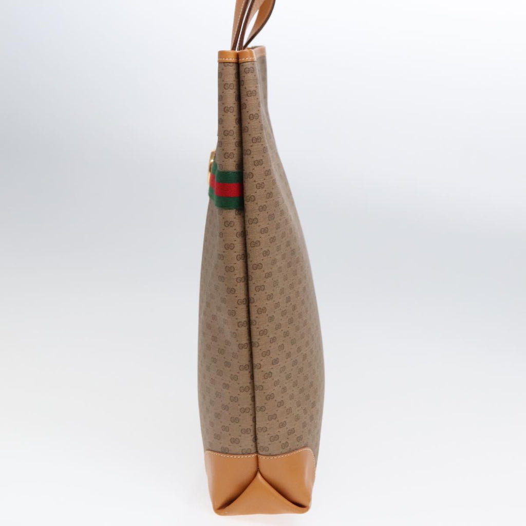 GUCCI Micro GG Supreme Web Sherry Line Bag PVC Beige 002 904 0131 yk15129