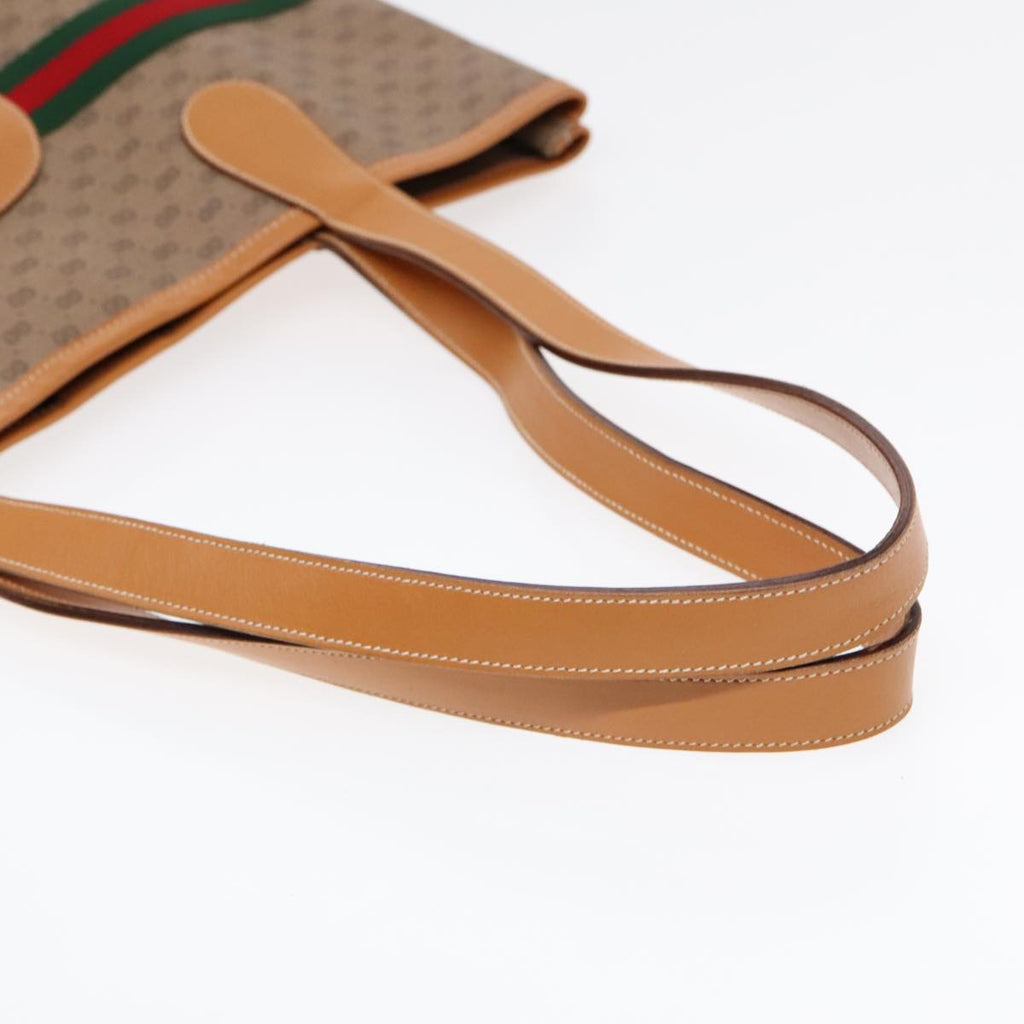 GUCCI Micro GG Supreme Web Sherry Line Bag PVC Beige 002 904 0131 yk15129