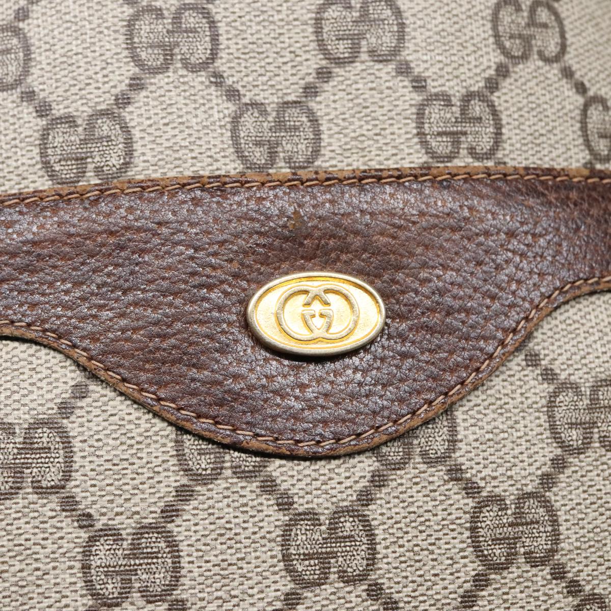 GUCCI GG Supreme Web Sherry Line Tote Bag PVC Beige Red 16 002 4487 yk15139
