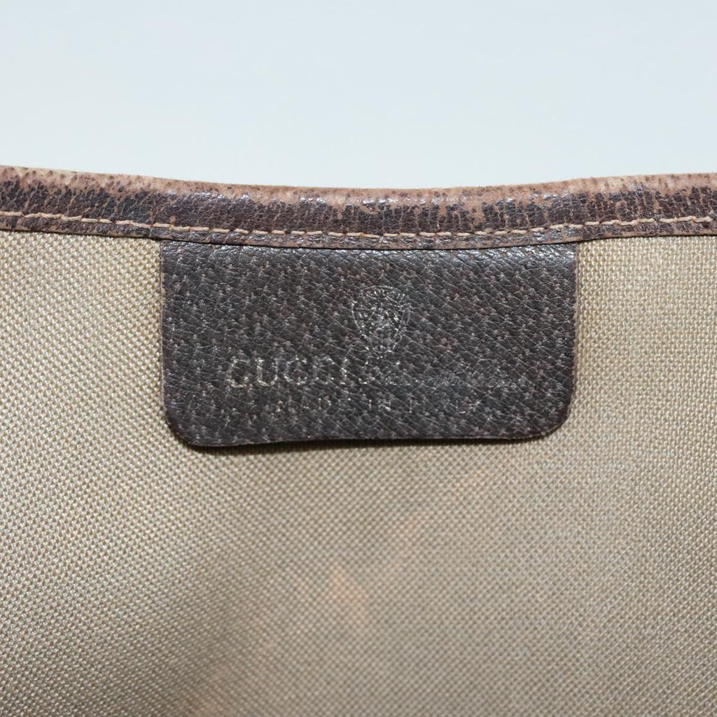 GUCCI GG Supreme Web Sherry Line Tote Bag PVC Beige Red 16 002 4487 yk15139