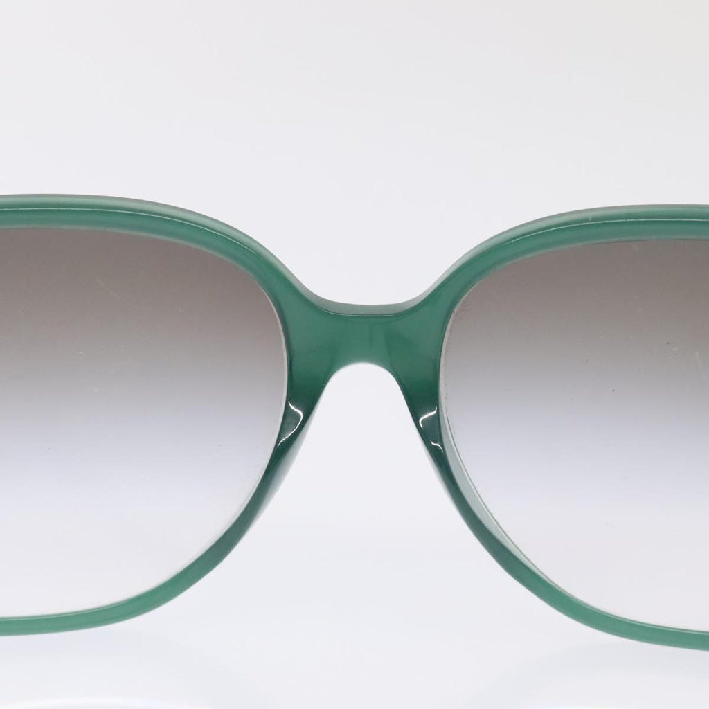 CHANEL Sunglasses plastic Green CC yk15278