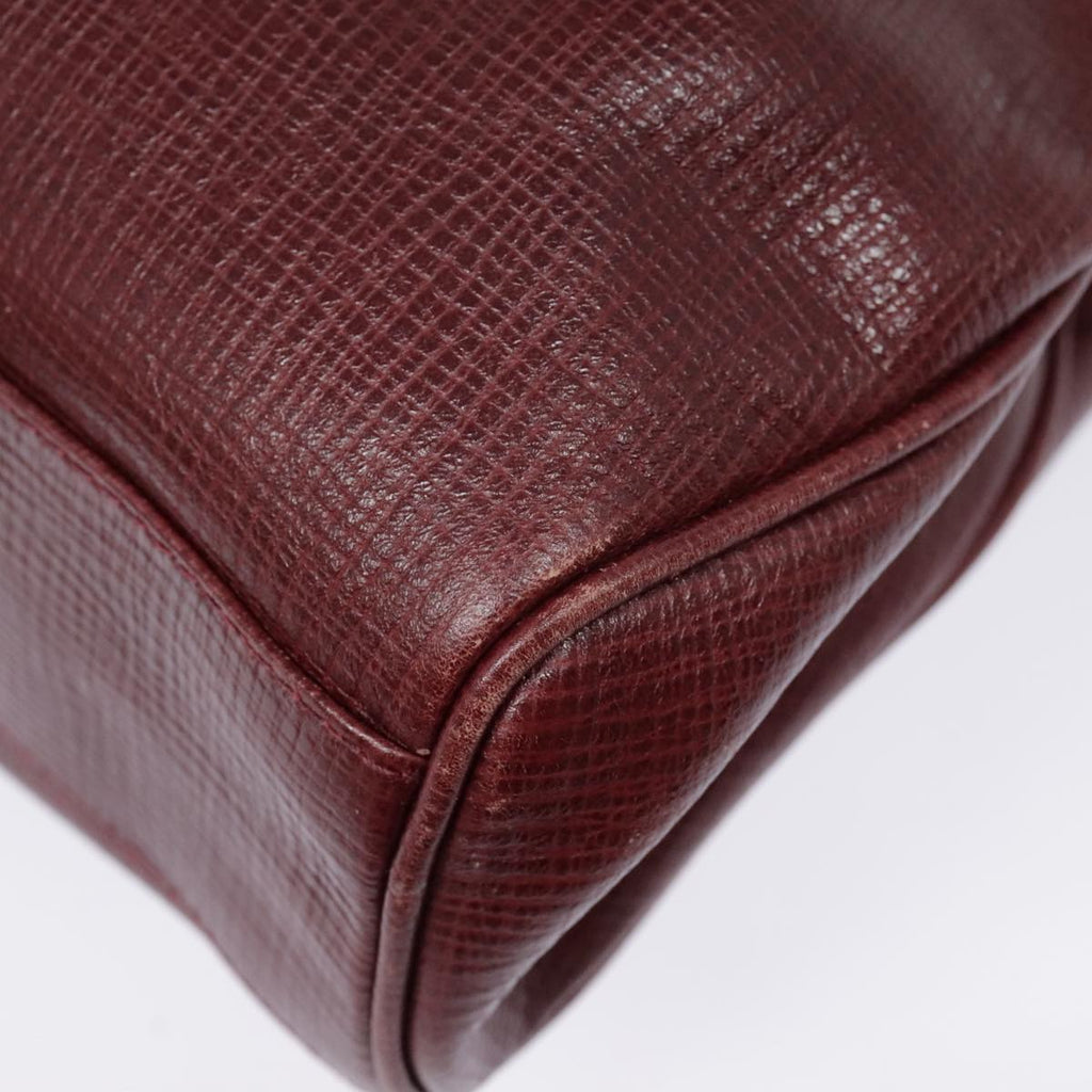 FENDI Shoulder Bag Leather Red yk15406