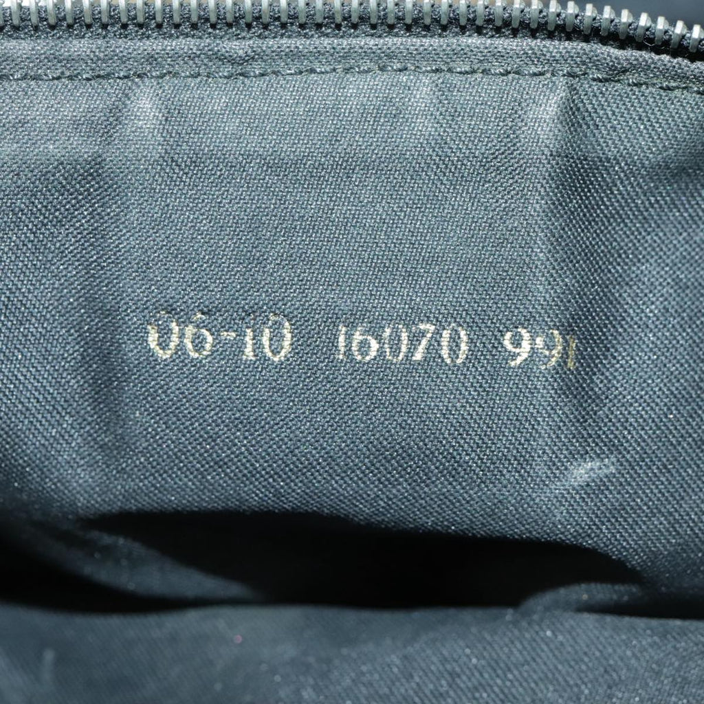 FENDI Zucca Canvas Shoulder Bag Brown Black Silver yk15522