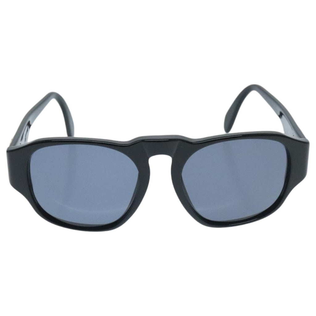 CHANEL Sunglasses plastic Black CC yk15576
