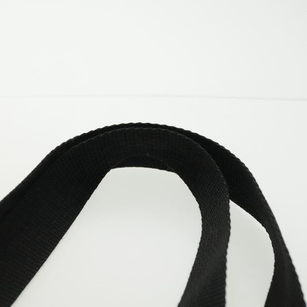 CHANEL COCO Mark Tote Bag Silk Black Gold CC yk15672
