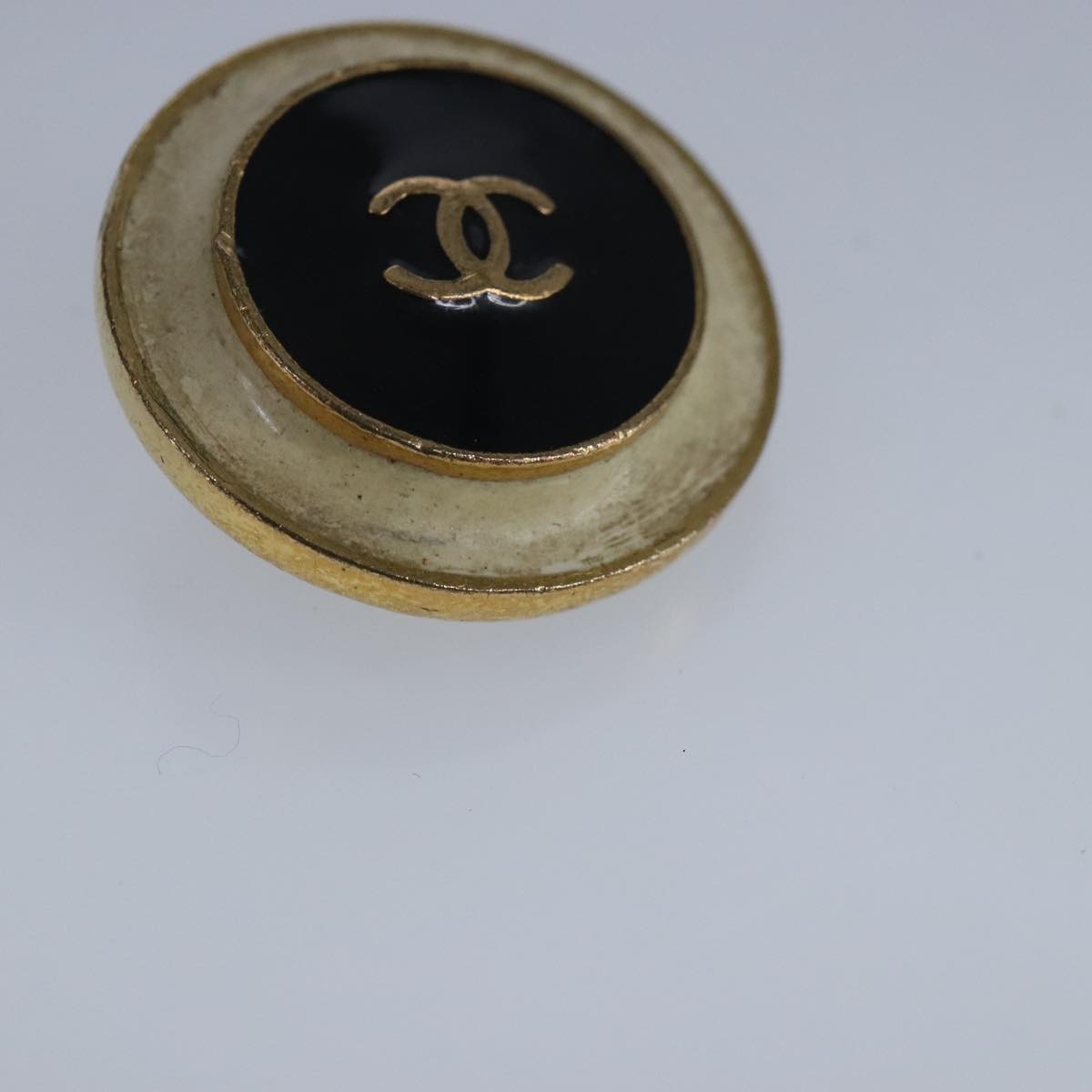 CHANEL COCO Mark Earring metal Gold CC yk15811