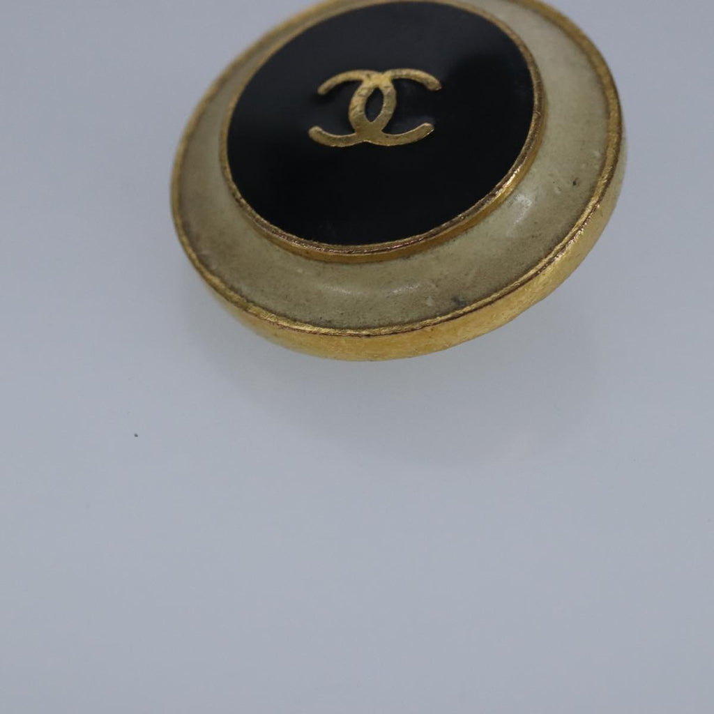 CHANEL COCO Mark Earring metal Gold CC yk15811