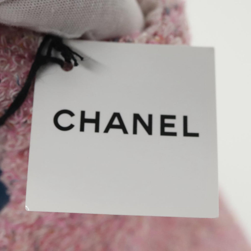 CHANEL COCO Mark Tote Bag pile Pink CC yk15863A