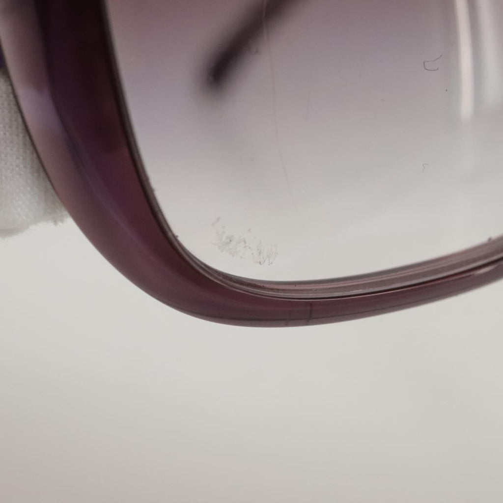 CHANEL Sunglasses plastic Purple CC yk16024