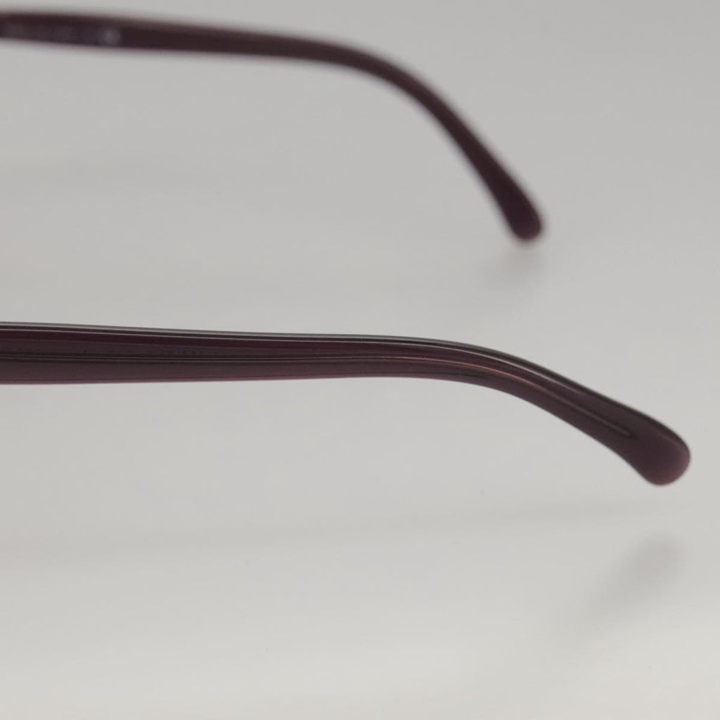 CHANEL Sunglasses plastic Purple CC yk16024