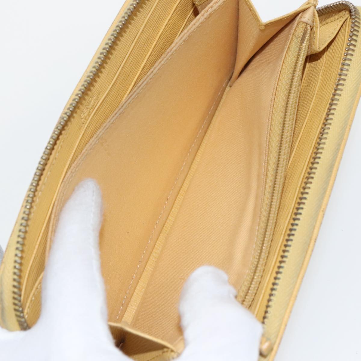 FENDI Zucca Canvas Long Wallet Black Brown yk16051