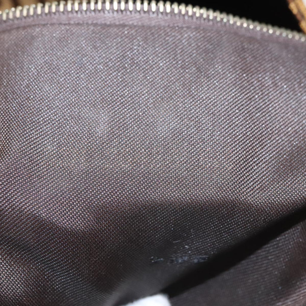 FENDI Zucchino Canvas Mamma Baguette Shoulder Bag Enamel Beige yk16064