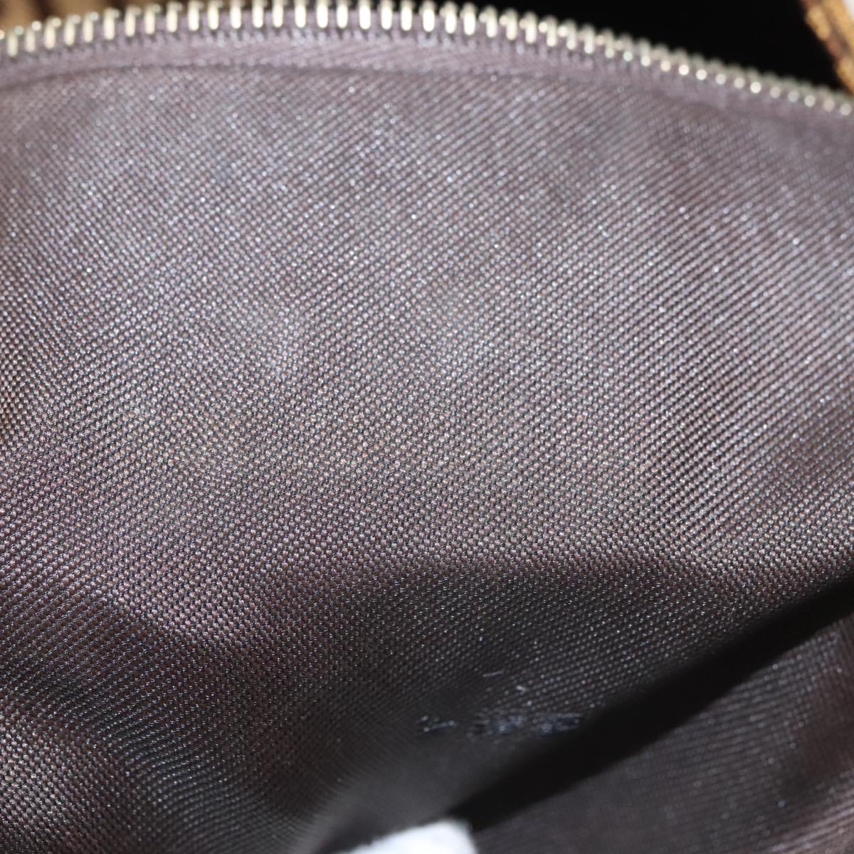 FENDI Zucchino Canvas Mamma Baguette Shoulder Bag Enamel Beige yk16064