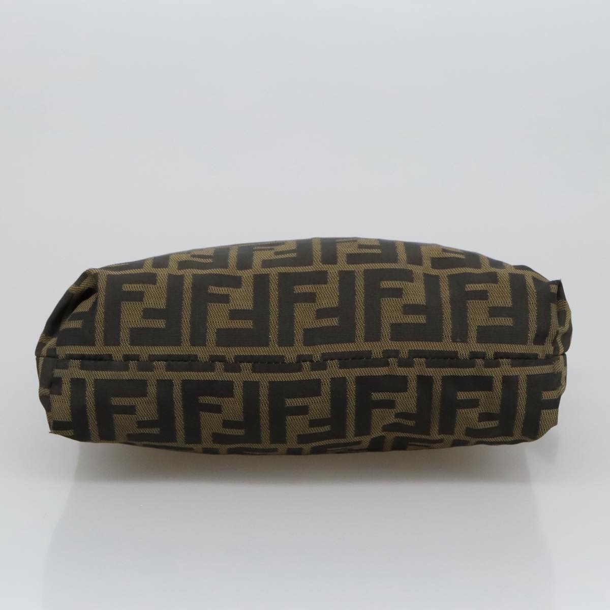 FENDI Zucca Canvas Tote Bag Brown Black yk16182