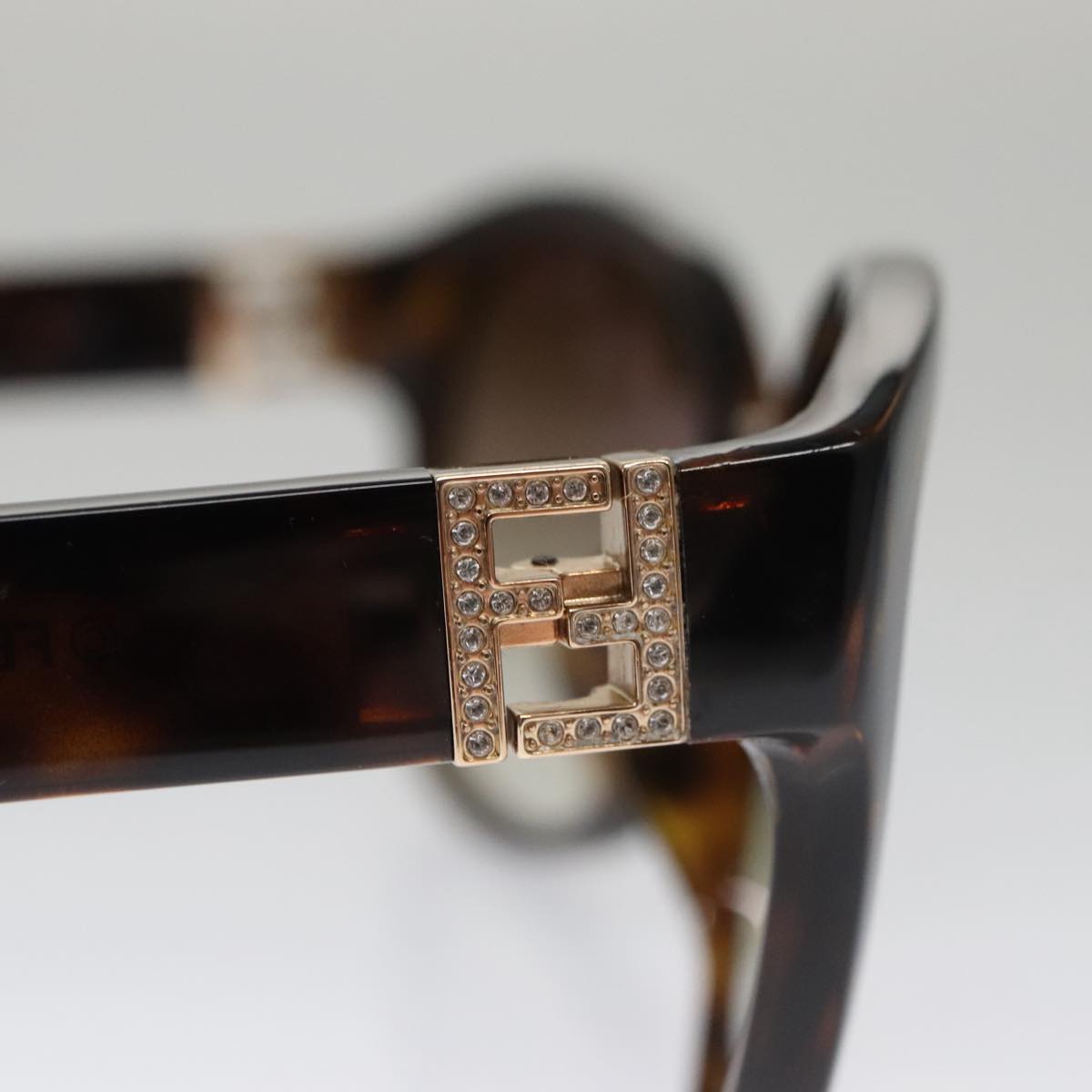 FENDI Sunglasses plastic Brown yk16362