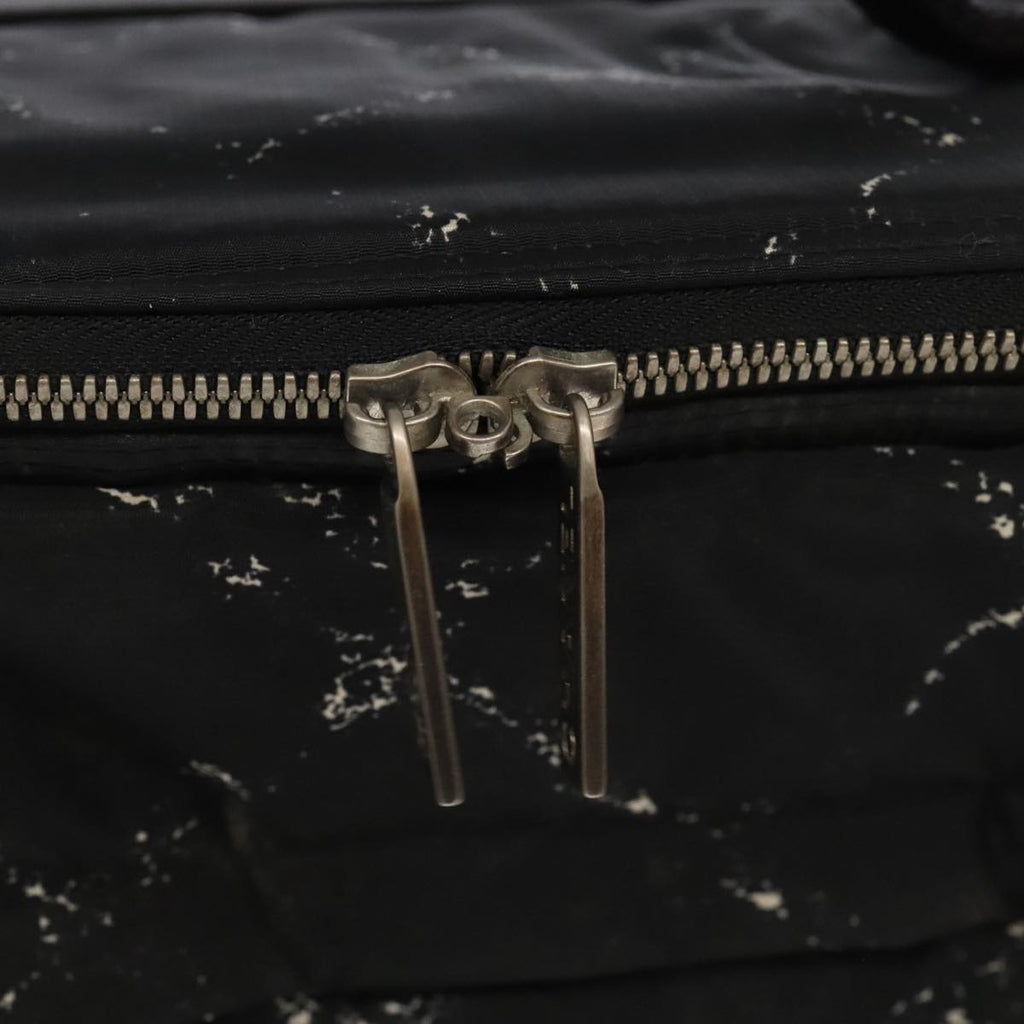 CHANEL New Travel Line Suitcase Nylon Black CC yk16489