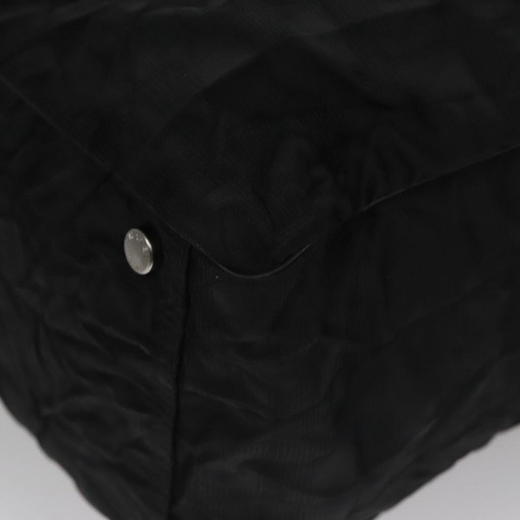 CHANEL New Travel line Shoulder Bag Nylon Black CC yk16511