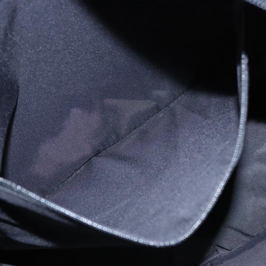CHANEL New Travel line Shoulder Bag Nylon Black CC yk16511