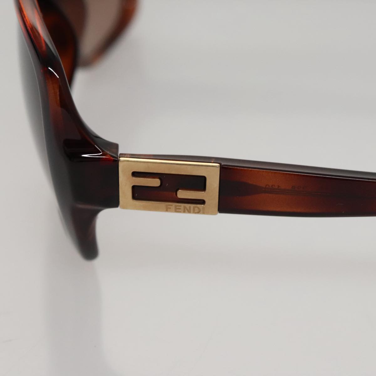 FENDI Sunglasses plastic Brown yk16843