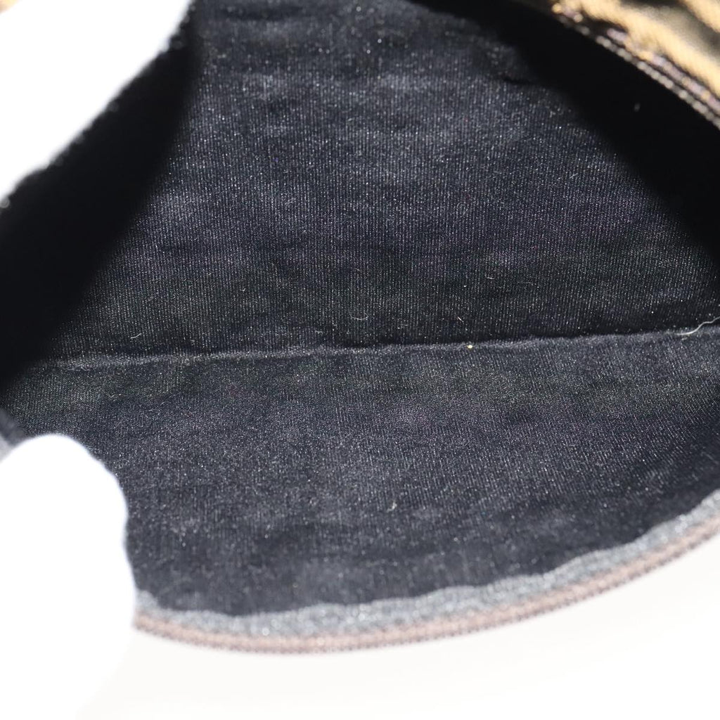 FENDI Zucca Canvas Tote Bag Brown Black yk17127