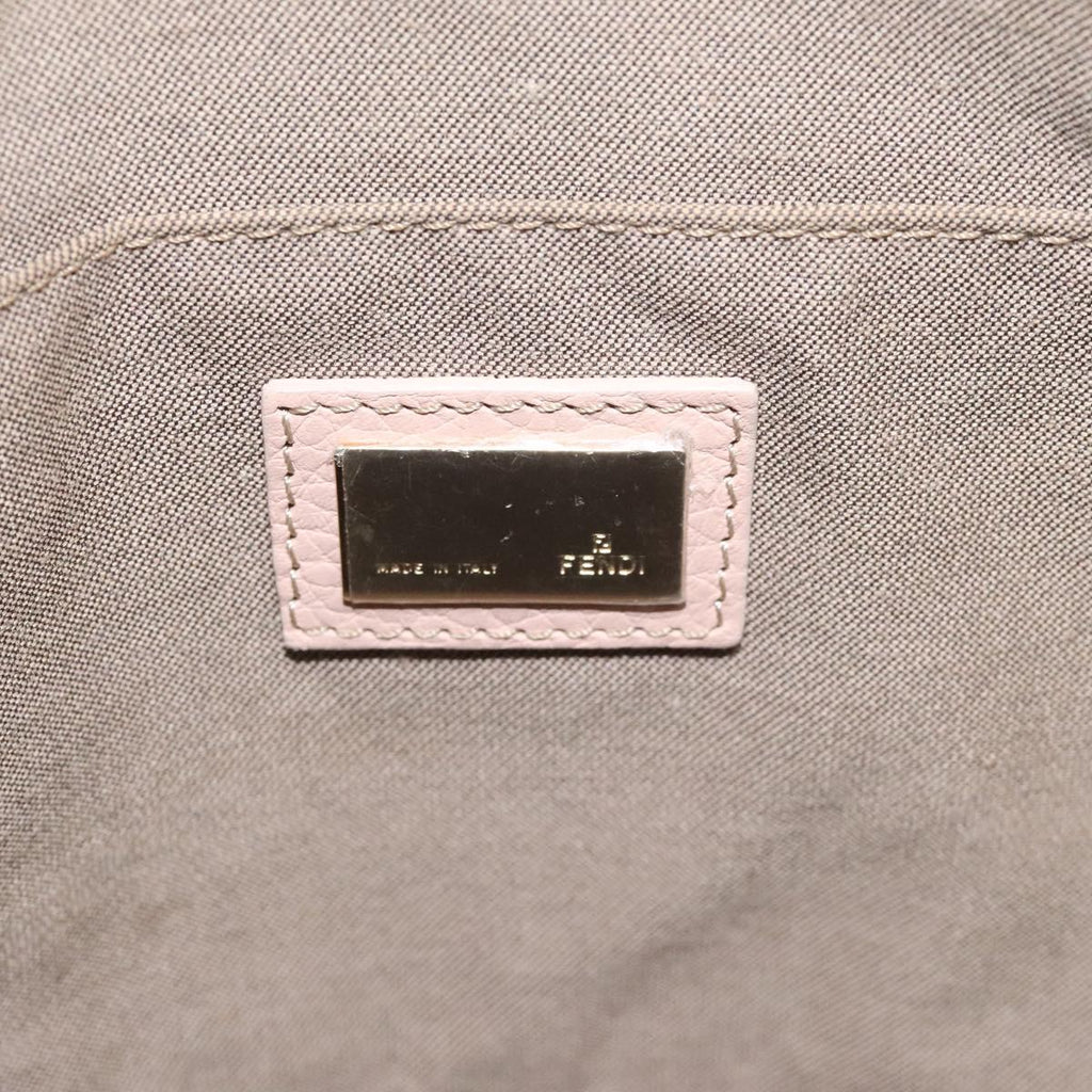 FENDI Zucchino Canvas Hand Bag Multicolor yk17408