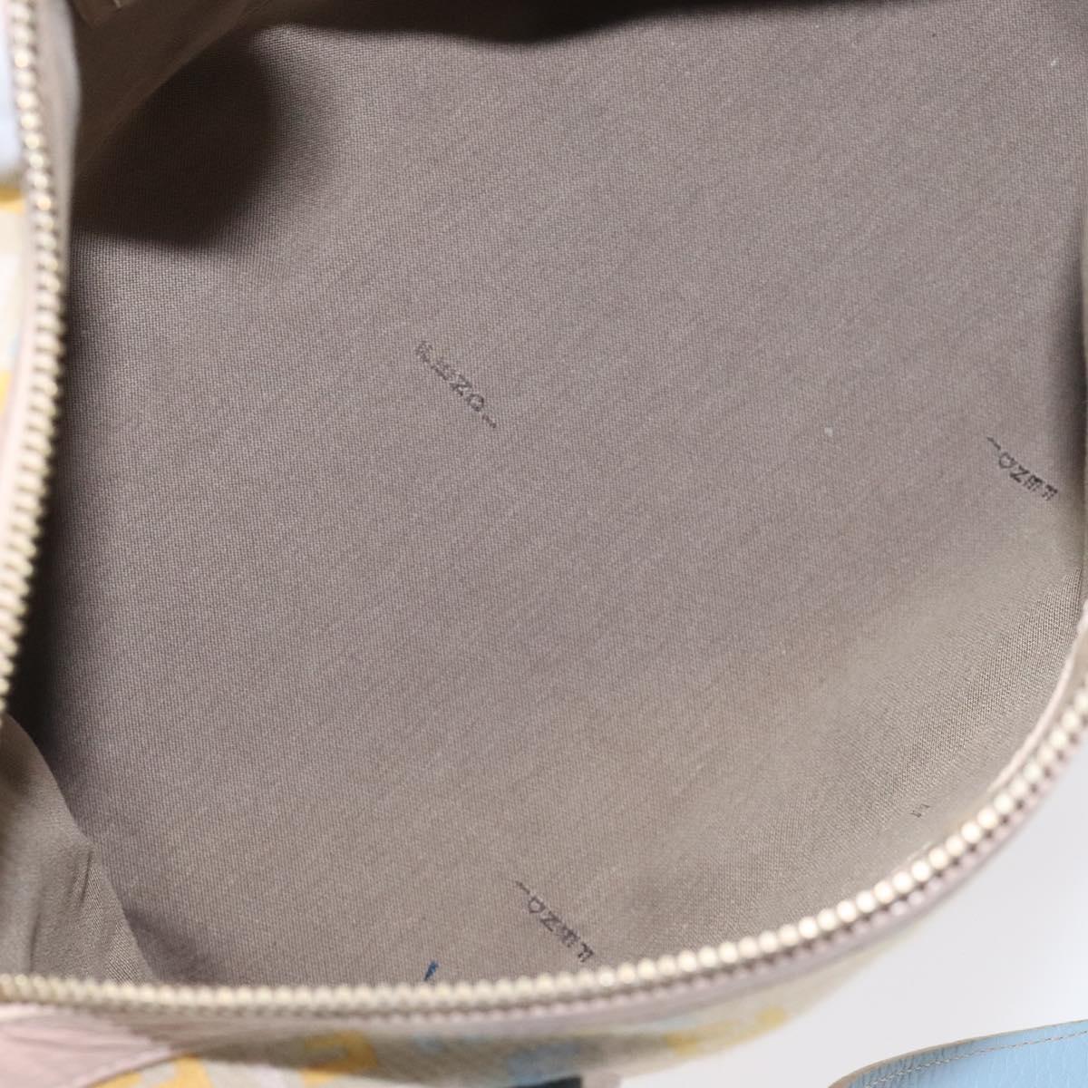 FENDI Zucchino Canvas Hand Bag Multicolor yk17408