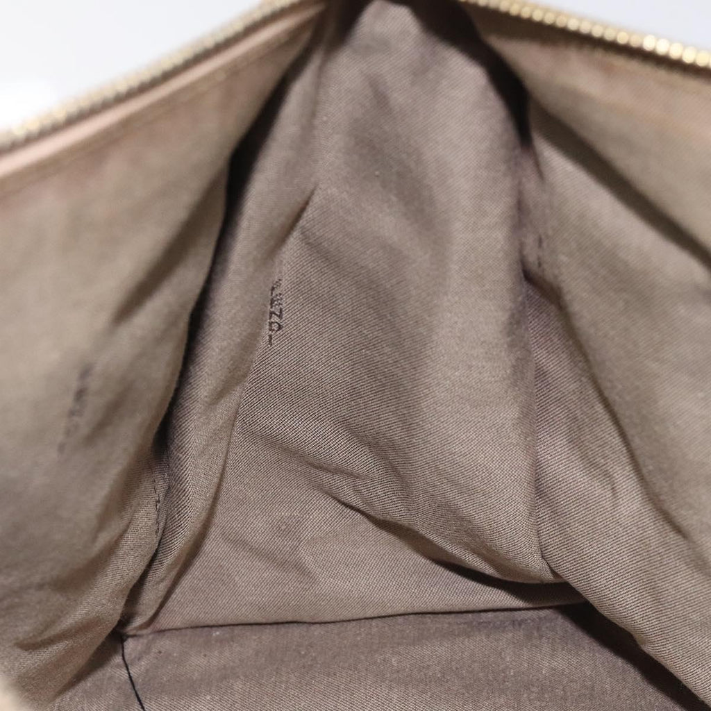 FENDI Zucchino Canvas Hand Bag Multicolor yk17408