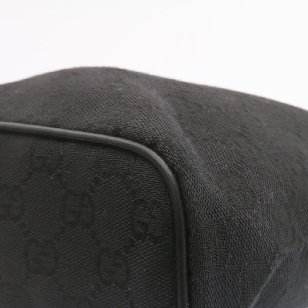 GUCCI GG Canvas Accessory Pouch Black yk2108