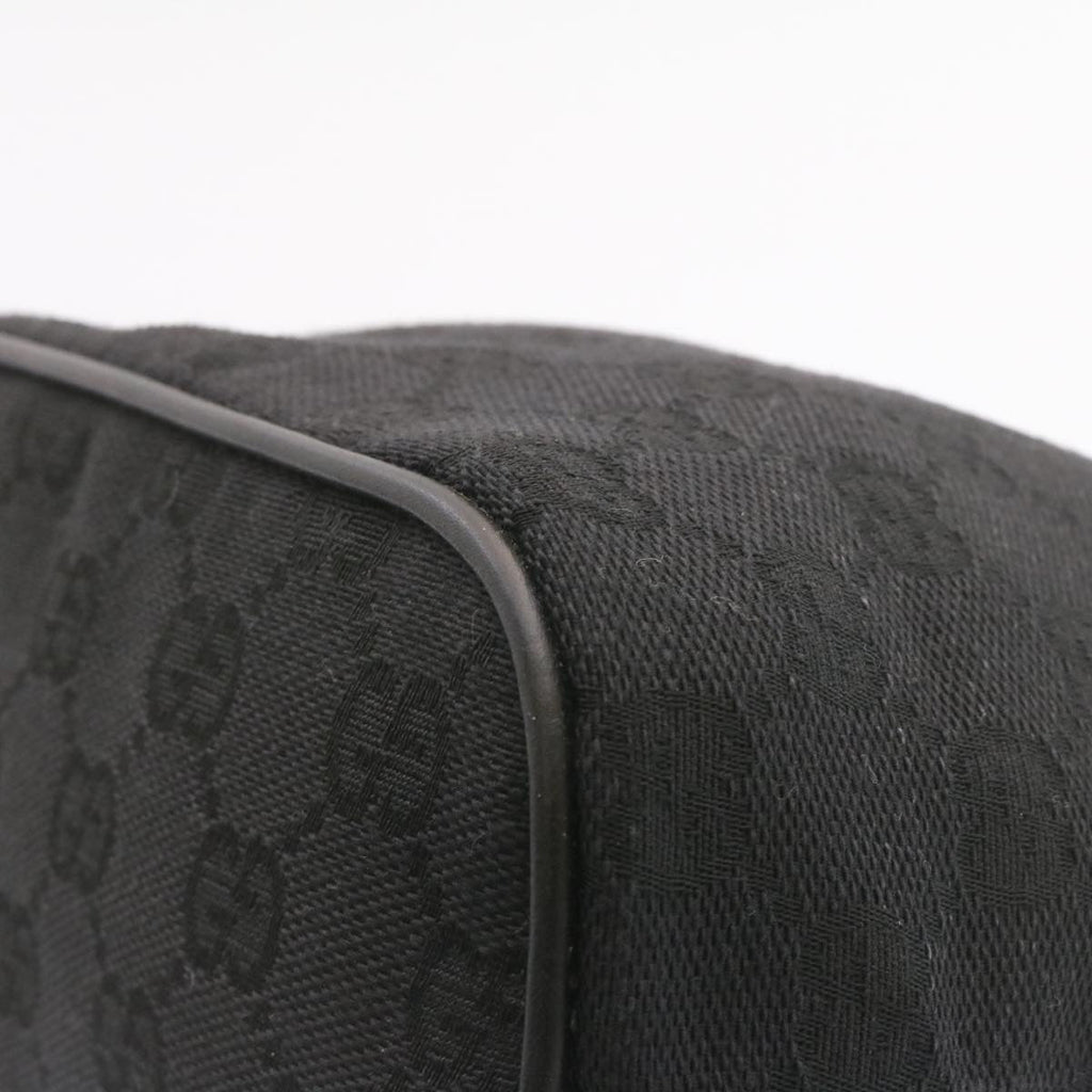 GUCCI GG Canvas Accessory Pouch Black yk2108