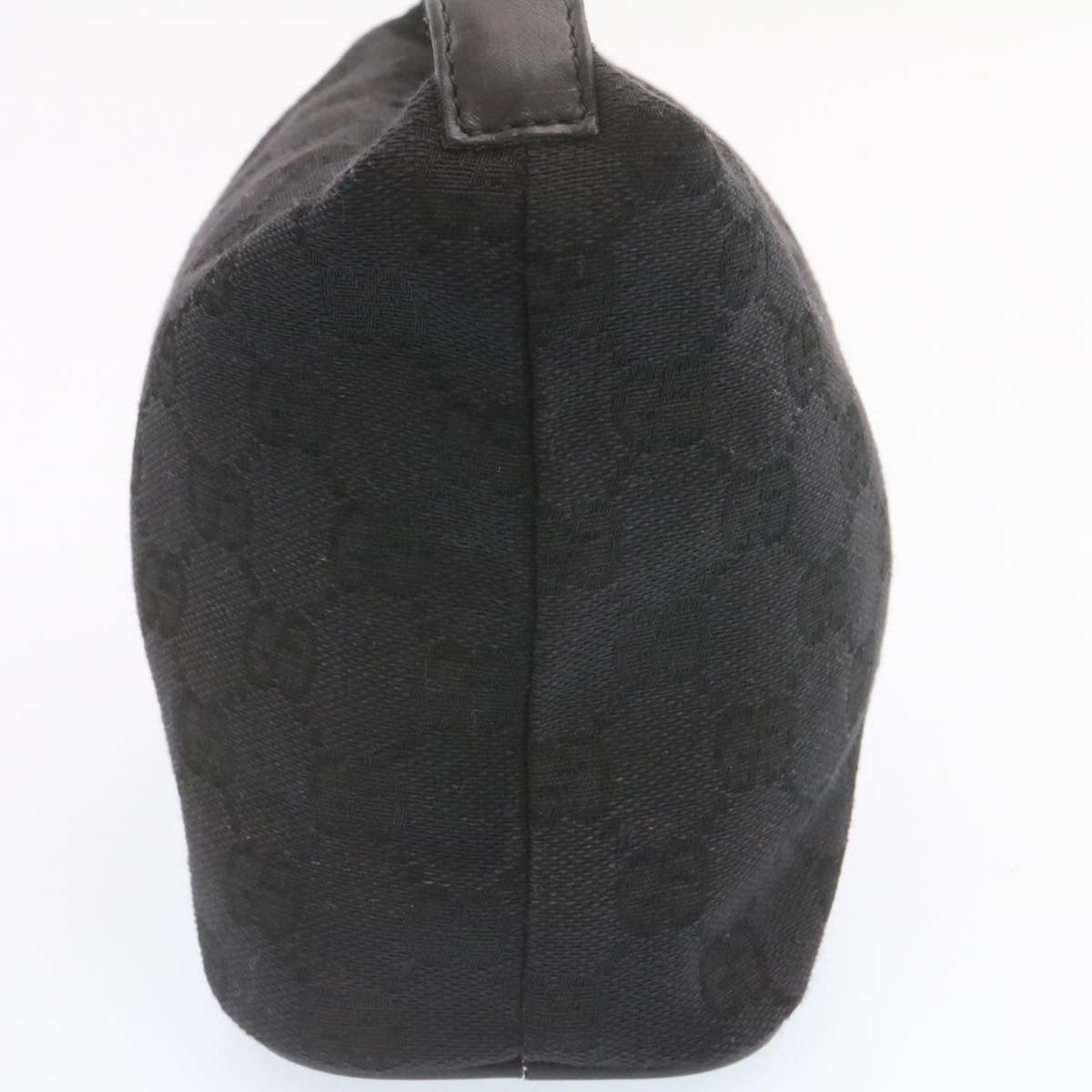 GUCCI GG Canvas Accessory Pouch Black yk2108