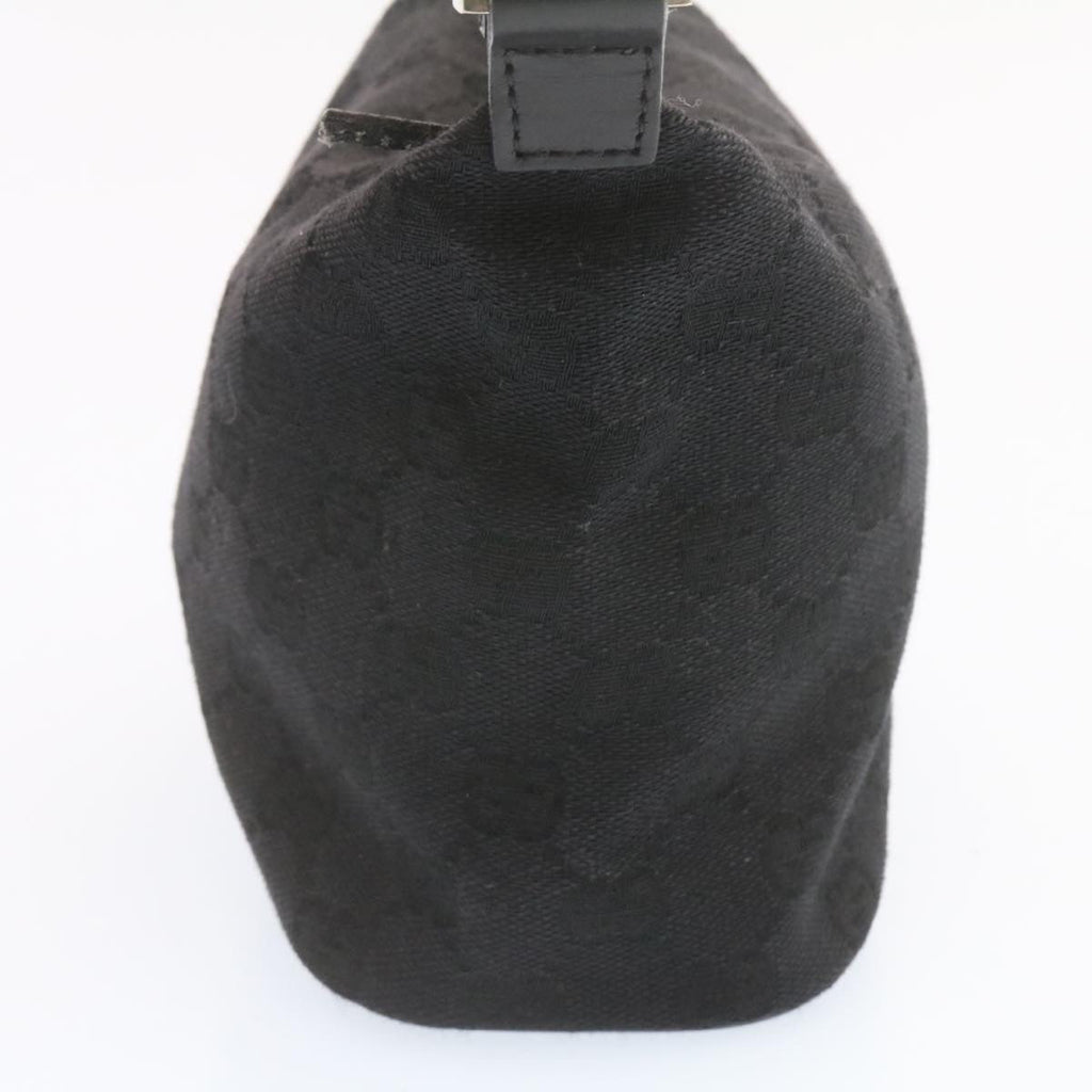 GUCCI GG Canvas Accessory Pouch Black yk2108