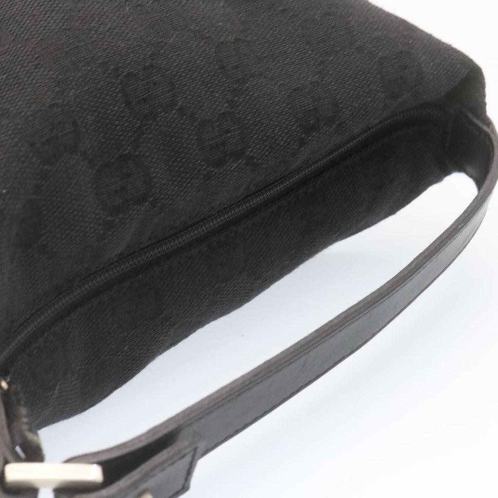 GUCCI GG Canvas Accessory Pouch Black yk2108