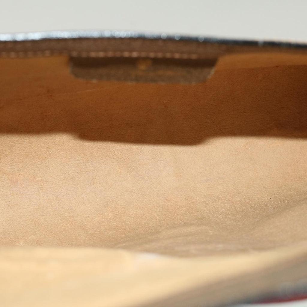 GUCCI Web Sherry Line GG Canvas Clutch Bag Beige Red Green yk4369