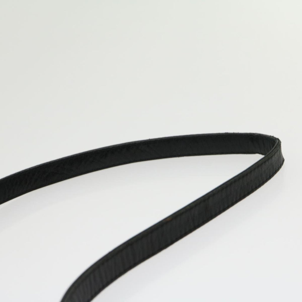 FENDI Mamma Baguette Shoulder Bag Nylon Black yk4679