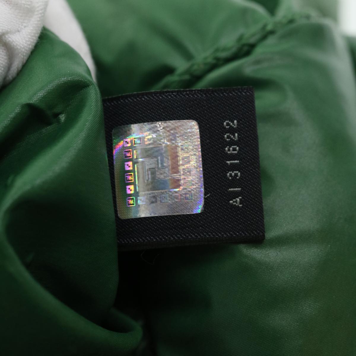 FENDI Moncler Spy Bag Shoulder Bag Nylon Green yk4770