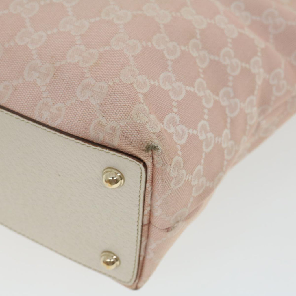 GUCCI GG Canvas Tote Bag Pink 120840002404 yk4895