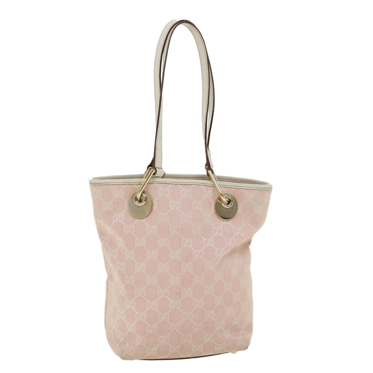 GUCCI GG Canvas Tote Bag Pink 120840002404 yk4895