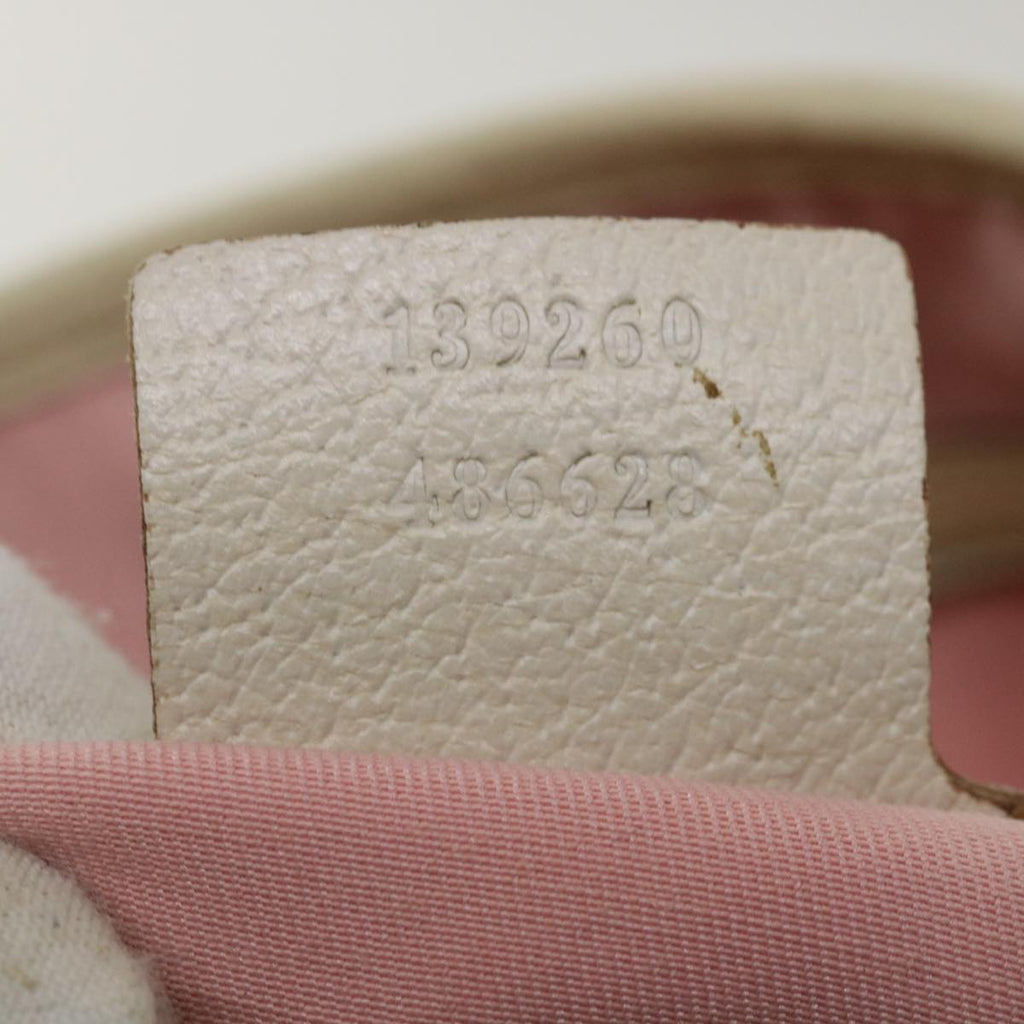 GUCCI GG Canvas Sherry Line Shoulder Bag 2Set Pink Beige yk5006