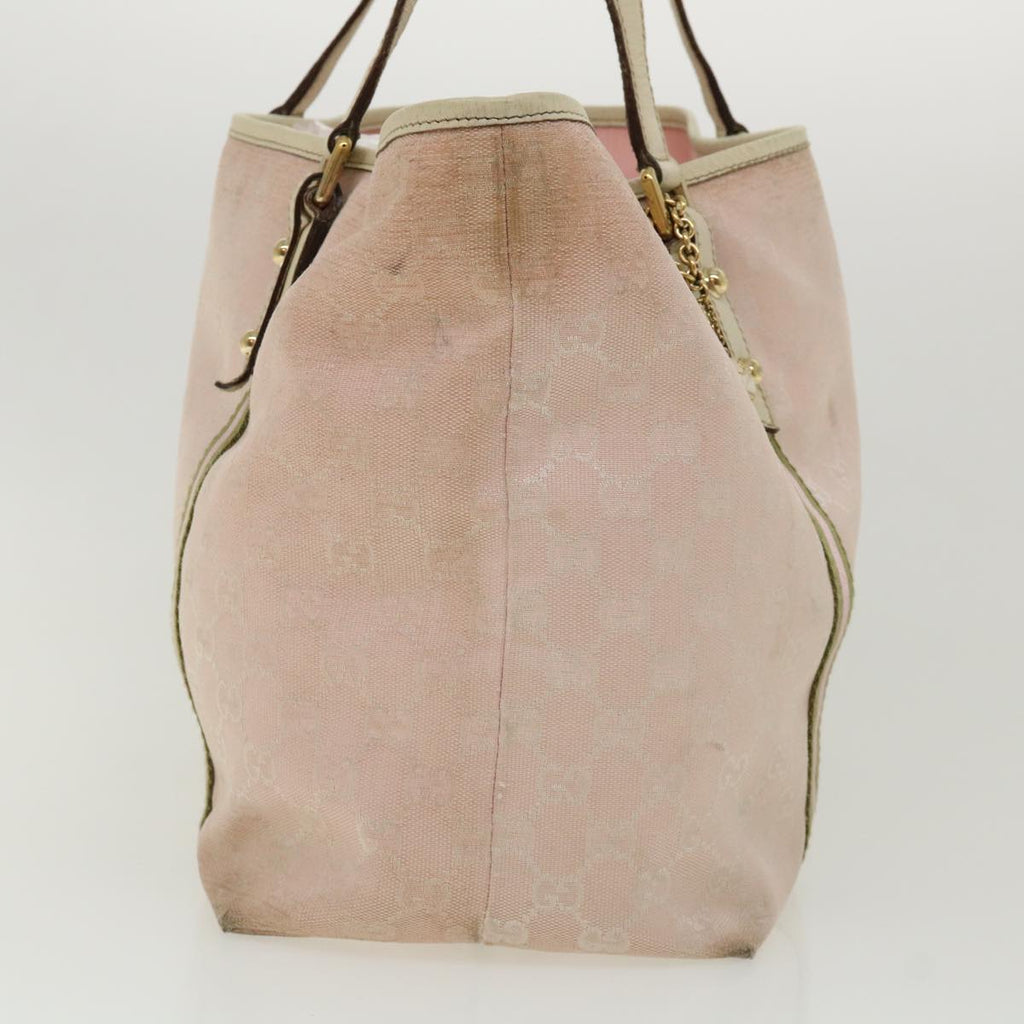 GUCCI GG Canvas Sherry Line Shoulder Bag 2Set Pink Beige yk5006
