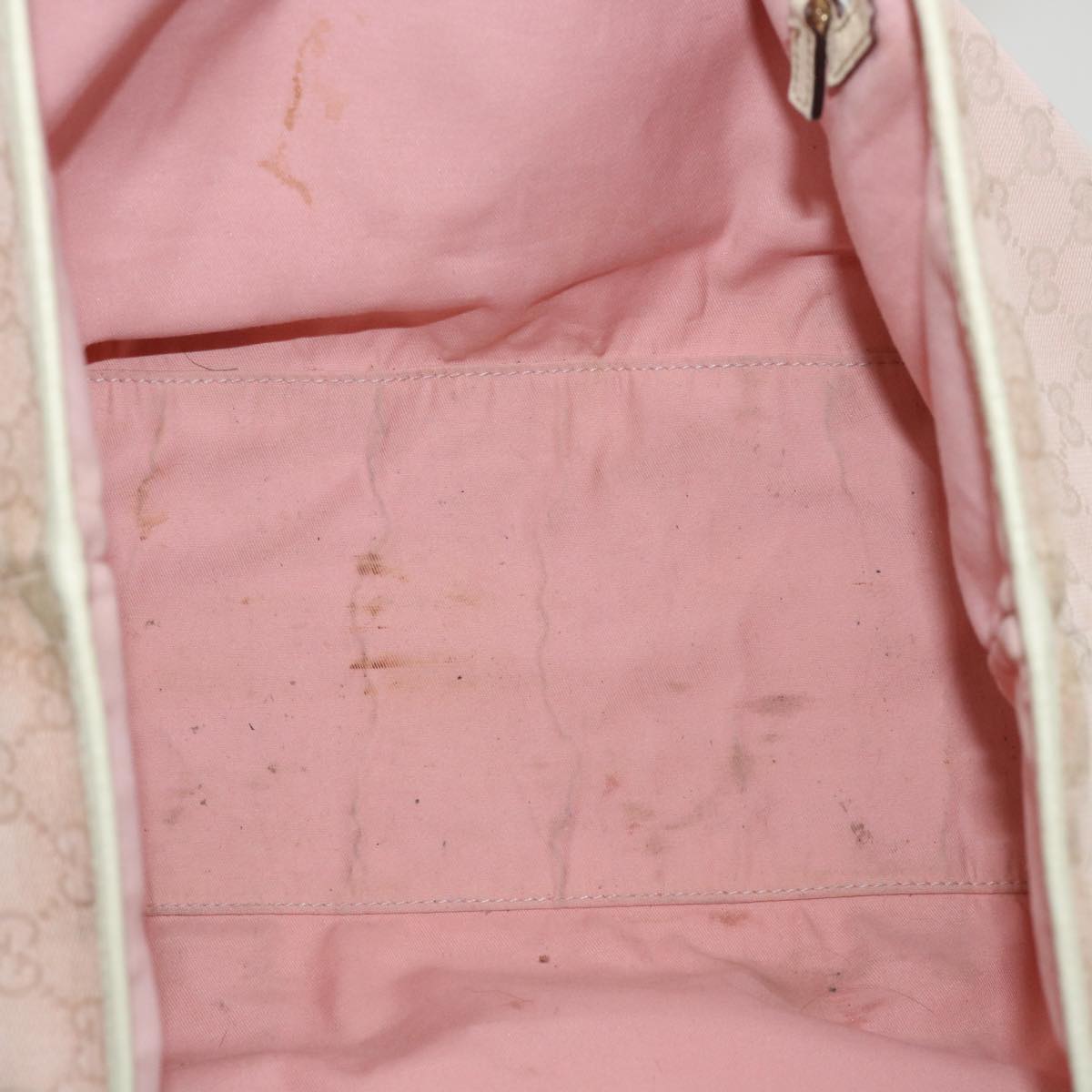 GUCCI GG Canvas Sherry Line Shoulder Bag 2Set Pink Beige yk5006