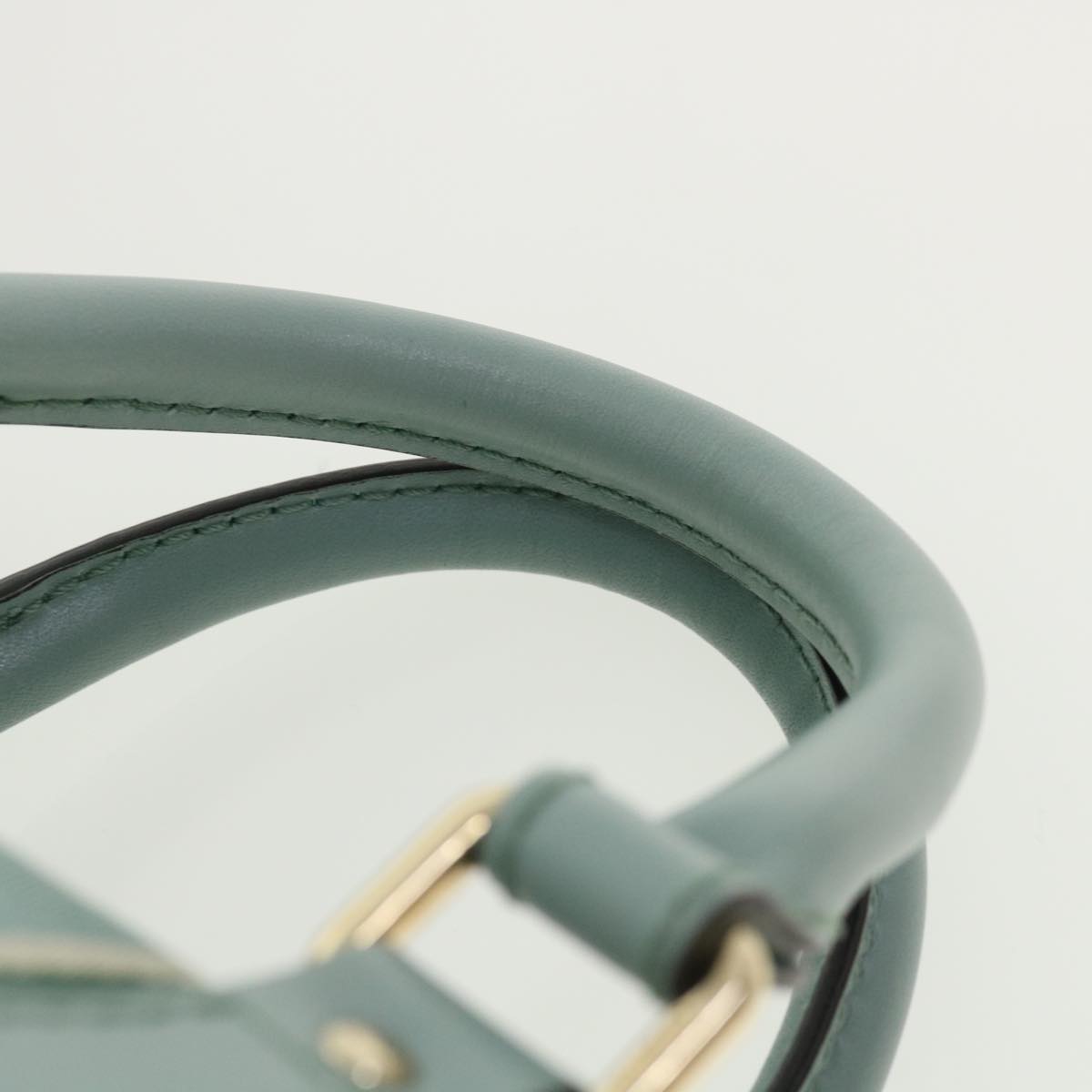 GUCCI GG Canvas Boston Bag 2way Beige Blue 247205525040 yk5123A